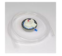 Capteur de Pression Lave-linge Pour Midea XQB45 Capteur De Niveau D'eau Pièces PS2C-E3, Interrupteur De Niveau D'eau Avec Anneau Gris, Tuyau 17438000016082/ 1m(2pc)
