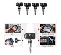 Capteur De Pression Tpms À Pigments Mx,Outil De Réparation Universel 2 En 1 Pour Autel Argent,Moniteur De Pression,315 Successifs Z 433 Successifs Z,4 Pièces - Type Silverblack