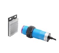 Capteur de proximité à réflexion diffuse et retour infrarouge M30, interrupteur, distance réglable de 50 cm, 70 cm, 4 m(PE30-R4(4M),PNP NO)