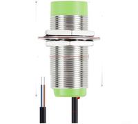 Capteur de proximité capacitif série CR30 M30, distance de détection de 15 mm avec protection intégrée pour surcharge de court-circuit et inversion de polarité (15 AC fermé)