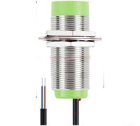 Capteur de proximité capacitif série CR30 M30, distance de détection de 15 mm avec protection intégrée pour surcharge de court-circuit et inversion de polarité (15 AO ouvert)