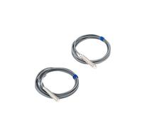 Capteur de proximité de surface métallique M8, interrupteur de niveau d'eau capacitif cylindrique avec sortie NPN et PNP for la détection de métaux(M8 flush PNP NO-Sn:1mm)