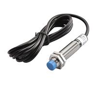 Capteur de proximité Heschen M12 capacitif non bouclier type LJC12A3-A-Z/AX détecteur 1-5 mm 10-30 VDC 200 mA NPN normalement fermé (NC) 3 fils bleu automatique