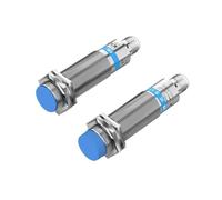 Capteur de proximité inductif avec connecteur M18, NPN PNP M12, série enfichable à 4 broches, Distance de chasse 5mm 8mm 10-30V DC, interrupteur métallique, 1 pièce(5mm DC 3-Wire NPN NO)