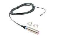 Capteur de proximité inductif haute fréquence M12 1 kHz, commutateur NPN PNP, distance de détection de 2 mm, boîtier métallique, capteur intégré(NPN NO)