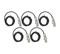 Capteur de proximité inductif NPN normalement Ouvert étanche IP65 Interrupteur sans Contact 6-36VDC pour Machines-Outils d'automatisation Industrielle ABS Acier Inoxydable