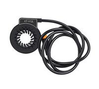 Capteur de Puissance à Point magnétique 12 Points magnétiques Matériau de Haute qualité Kit de Modification de vélo électrique Connecteur étanche Noir Robuste Stable Durable pour
