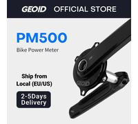 Capteur de puissance pour vélo GEOID PM500, 4 boulons, 110 BCD, axe de 24 mm, manivelle de vélo avec capteur de cadence pour Shimano, précision de ±1,5 %, autonomie de la batterie de 300 h PM500