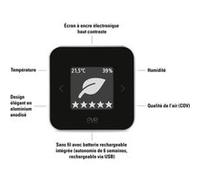 Capteur de qualité de l'air intérieur ROOM - Technologie Apple HomeKit Bluetooth Thread G