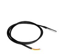 capteur de qualité de l'air Sonde capteur température numérique DS19B20 avec câble étanche 1/2/3/5 mètres dans un emballage en acier inoxydable Capteur de débit d'air(DS19B20 3M Cable)