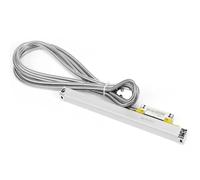 Capteur de règle fine à échelle linéaire mince 5um, encodeur 0.005mm for tour, lecture numérique, outils de tour DRO KA500 pour tour perceuse(KA-500-370mm)