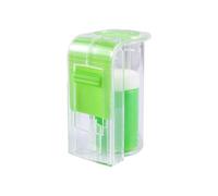 Capteur de reine des abeilles, marqueur en plastique à une main, outil piston bouteille for les apiculteurs jardin, marquage la, 6 pièces(Green)