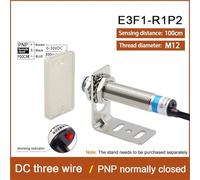Capteur de retour réfléchissant série E3F1-R1, sortie M18 NPN/PNP 6-36 V CC, normalement ouvert/fermé(E3F1-R1P2)