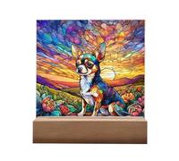 Capteur de Rêves pour Chien Attrape-Rêves Souvenirs de Chien | Acrylique Capteur de Rêves pour Décoration de Bureau pour Chiot | Décoration de Bureau Acrylique pour Chiot
