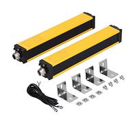 Capteur de rideau photoélectrique de protection |4 axes optiques PNP NO Sortie DC10-30V |Dispositif de protection photoélectrique pour machines/CNC/Automatisation |TOSD04D -