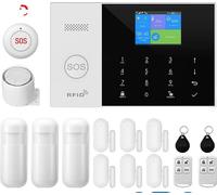 Capteur de sécurité, connexion sans fil, intégration smart home, kit WLAN 4G D, prise UE