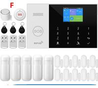 Capteur de sécurité, connexion sans fil, intégration smart home, kit WLAN 4G F, prise UE