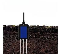 Capteur de sol multifonction avec température, humidité, pH, conductivité, mesure NPK et mémoire de données pour la gestion des cultures (3 en 1)