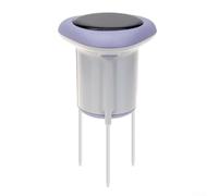 Capteur de sol solaire sans fil avec Zigbee 3.0 pour la surveillance de la température et de l'humidité, IP66 étanche avec contrôle par application et liaison d'arrosage automatique (mètre)