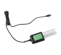 Capteur de sol USB 7 en 1 avec mesure du pH de la température et de l'humidité, détection des nutriments NPK, sonde métallique étanche IP68, USB pour Android Agriculture Jardinage