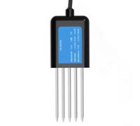 Capteur de sol USB pour l'agriculture, étanchéité IP68 pH NPK humidité température conductivité testeur avec sonde en acier inoxydable, outil de jardin à réponse rapide (B)