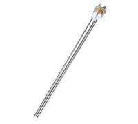 Capteur de sonde de Niveau d’Eau pour chaudière, Tige d’électrode de Niveau d’Eau à 3 Broches en Laiton et Acier Inoxydable revêtue de PTFE, résistant aux Hautes températures