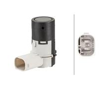 HELLA 6Px 358 141-141 Capteur, Aide Au Stationnement - En Forme D'Angle - 3Pôle - Inséré - Ce Qui Peut Être Peint