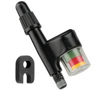 Capteur de surveillances des pneus - Moniteur de pression dess pneus de vélo portable, jauge de valve étendue hermétique avec détection précise, système de surveillances des pneuss de vélo pour