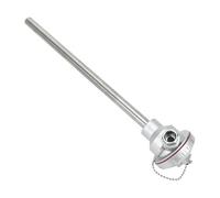 Capteur de température 1300 ℃ WRN-130 K Type thermocouple Diamètre 8-16 mm Longueur du fil 300-500 mm pour l'industrie haute température (diamètre 12 mm, fil 400 mm)