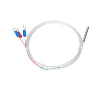 Capteur de température à thermocouple platine PT100, type de sonde, ligne de mesure de température en PTFE(2B class 0.5m accuracy 0.5)
