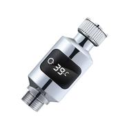 Capteur de température de douche - Thermomètre à eau numérique LED, moniteur de température pour salle de bain et cuisine avec tube de 1/2 pouce | Lecture instantanée, sûre, salle de bain domestique