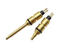 Capteur de température de l'eau de chaudière mural avec sondes longues et courtes pour un contrôle précis du chauffage et une performance stable dans les systèmes domestiques, doré (eau chaude de