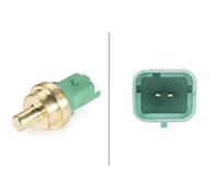 Hella Sonde de température 6Pt 009 309-031 – Liquide de refroidissement – 12V – 2Pôle – Vissé