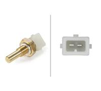 Hella Sonde de température liquide de refroidissement 6PT 009 107-561 12V 2 pôles vissée