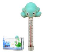Capteur de Température de Piscine | Sonde à Animaux Cartoon avec Corde | Accessoire Flottant pour Spa Piscine Bain Poisson Thermes