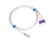 Capteur de température de surface PT100, sonde de température adhésive, capteur RTD autocollant avec ruban adhésif(A-1.5m)