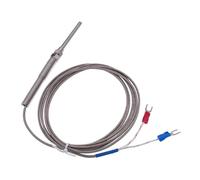 Capteur de température de type sonde de thermocouple 50mm, type K 0-400 ℃, thermocouple en acier inoxydable, longueur de ligne 1m 2m 3m 4m 5m(Line length 3m)