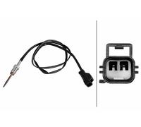 Hella Capteur de température d'échappement 6PT 010 376-581 2 broches 835 mm pour Citroën Ford