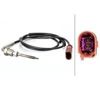 Capteur de température d'échappement 6PT 014 494-621 HELLA pour VW AUDI