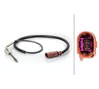 Capteur de température d'échappement 6PT 014 494-821 HELLA pour AUDI A4 B7