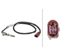 Hella Palpeur de température des gaz 6PT 358 181-031 pour VW GOLF VI (5K1)