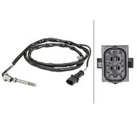 Capteur de température d'échappement 6PT 358 181-081 HELLA pour OPEL VECTRA C