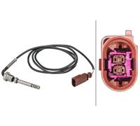 Capteur de température d'échappement 6PT 358 181-421 HELLA pour PORSCHE VW