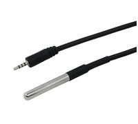 Capteur de température DS18B20, sonde numérique étanche, 1 m, -55 °C à +125 °C, 3,5 mm Jack, compatible Sonoff (1 sonde de température)
