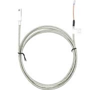 Capteur de température Enda K10-PT100-40x8x8-2M sonde Pt100 Plage de mesure de température -50 à 400 °C Longueur du câbl