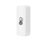 Luminea Home Control Capteur de température et d'humidité de l'air connecté avec commandes vocales