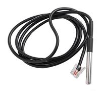 Capteur de température et d'humidité intelligent WiFi sans fil avec câble de 50 cm de long pour accès à distance dans diverses applications (B)