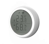 Capteur de température et d'humidité intelligent WiFi Zigbee, écran LCD, enregistrement de l'historique, sécurité de la maison intelligente Rem