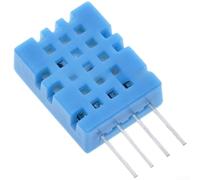 Capteur de température et d'humidité - Sortie monoconducteur - Température | Lot de 20, 16 x 12,9 mm, plastique ABS bleu, transfert de données uniconducteur, câblage facile