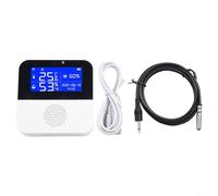 Capteur de température et d'humidité WiFi avec sonde externe pour application intelligente Tuya, écran LCD de 7,4 cm, thermomètre hygromètre alimenté par USB avec alarme (avec ligne de sonde)